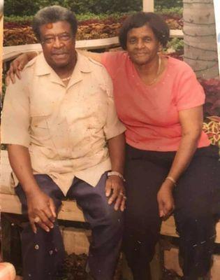 The late Rev. James Bush, II and Sis. Betty Mae Bush Crawford.