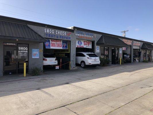 STAR smog check inspection 
Regular smogs 
Diésel smogs 
Hybrid smog check