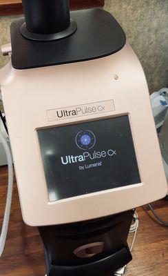 We offer CO2 laser resurfacing with the latest technology from Lumenis.