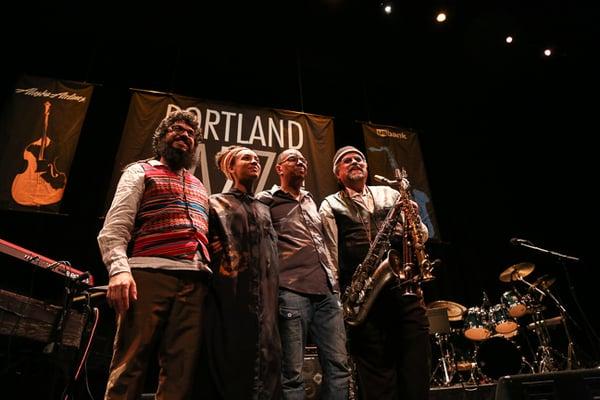 The Spring Quartet. 2014 Portland Jazz Festival. photo by Mark Sheldon