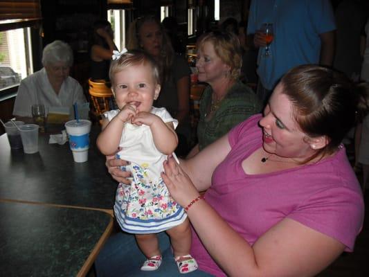 What kinsd of place is Crowleys? The kind where babies dance on the bar!