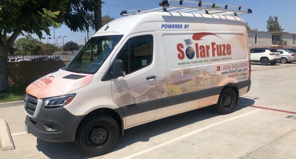 SolarFuze utility truck