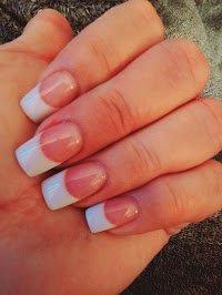 Acrylic pink & white 
Done by Corner Nails Lounge & Spa