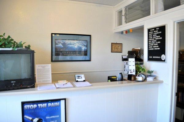 Front desk