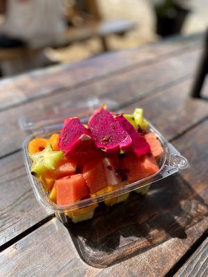 Bowl of fresh cut fruit