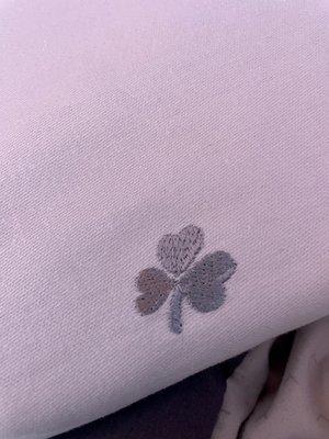 Embroidered napkins