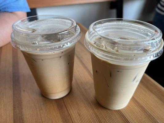 Iced Mocha, Iced Latte