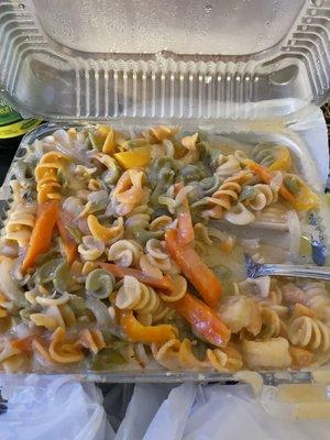 Rasta Pasta with Shrimp