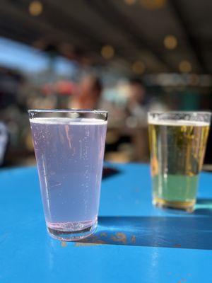 Lavender lemonade beer yummmm