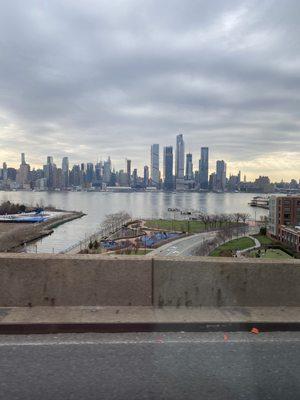 NYC photo take from Best Bus coming into NYC.