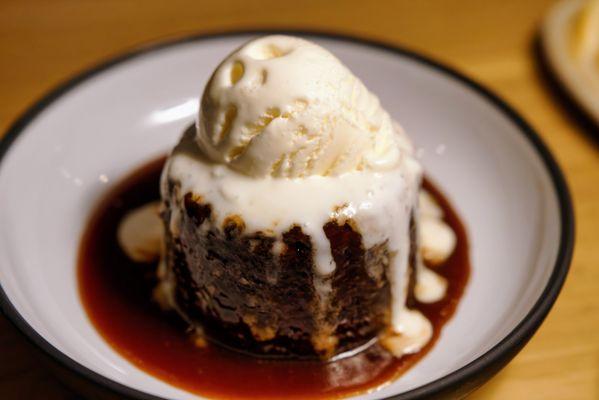 Sticky toffee pudding