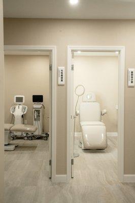 Laser Room and Injection Room