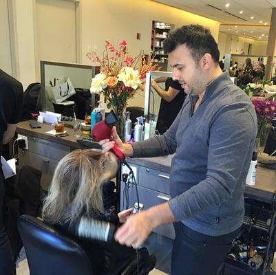 Arsen Gurgov the Hair stylist in NyC, Hair Guru and Celebrity hair stylist