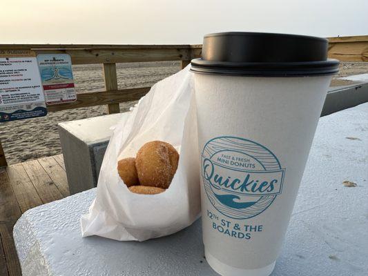 Donuts on the beach