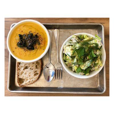 Soup & salad combo