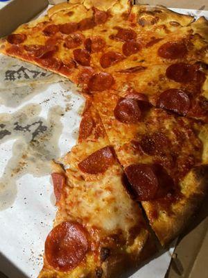 Large pepperoni