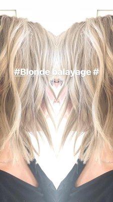 Blonde balayage