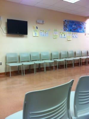 WIC waiting area