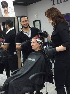 Pics from our In Salon Classes by Paul Mitchell... We keep up to date!