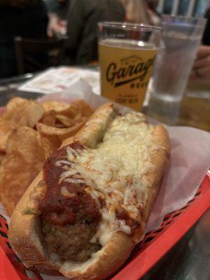 Meatball grinder