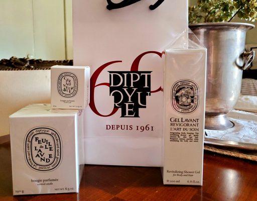 Luxurious fragrance shopping at a favorite Parisien brand, Diptyque - (8/8/2021)