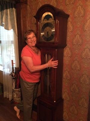 Me and my comitti grandmother clock