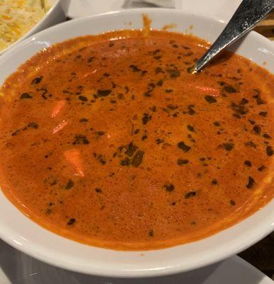 Paneer Butter Masala. HUGE portion! Very good.