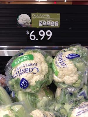 What?!  Just one example of over-priced produce.