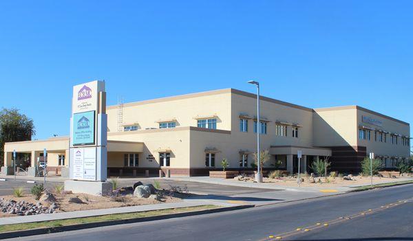 In the new Medical Office Building, you will find: -Oncology, Hematology & Infusion CTR. - Outpatient Medical Imaging - Wound Healing CTR.