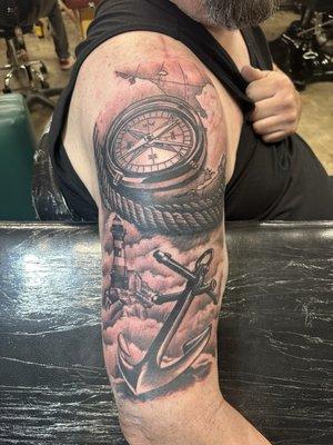 My tattoo half sleeve