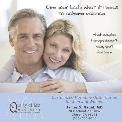 HORMONE OPTIMIZATION AND NUTRITIONAL WELLNESS