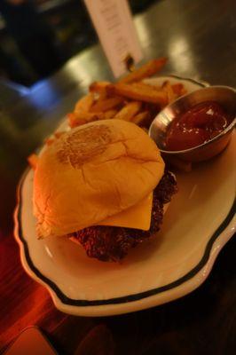 Incredible $10 Happy Hour smash burger