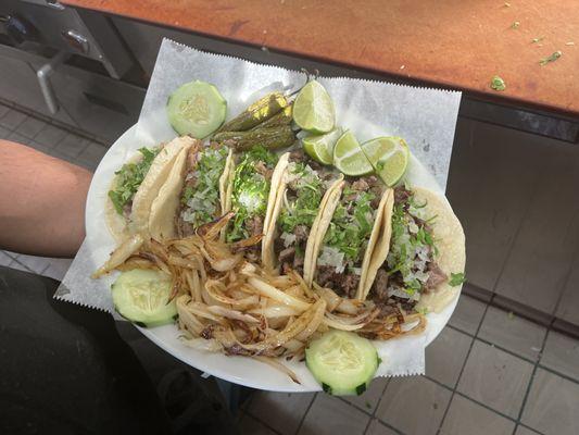 Tacos asada