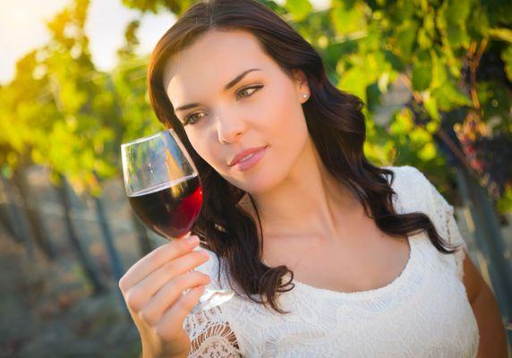 Wine tasting at one of the nearby vineyards