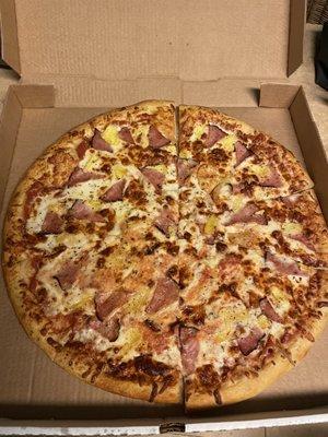 Large Hawaiian Pizza