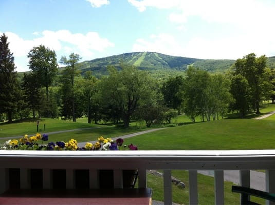 Lunch on the deck on a nice day.