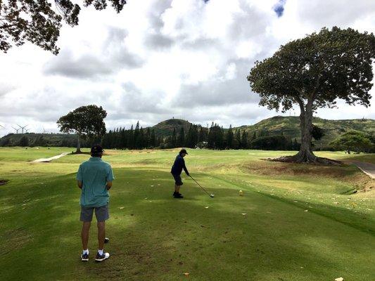 First tee at the Palmer course