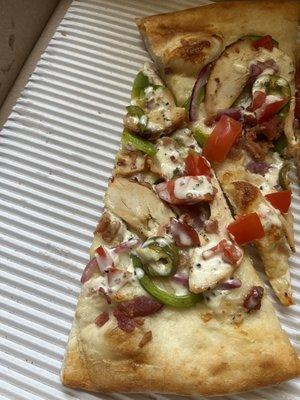 Chicken pizza