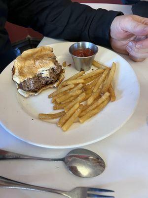 Burger & fries