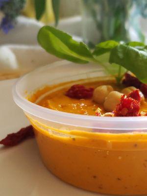 Sprouted Sundried Tomato Basil Hummus