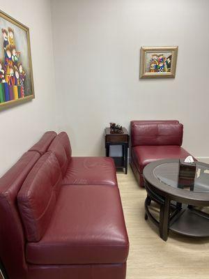 Counseling office inside the new Wellness Center.