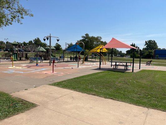 100°, and the splash pad is not on