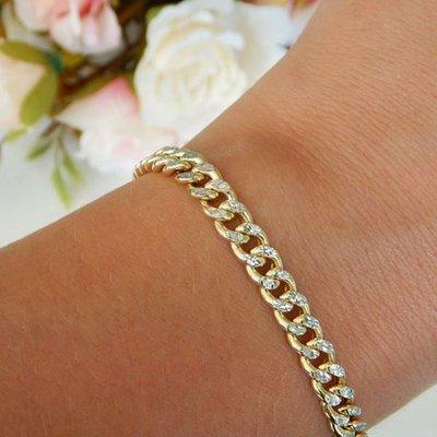 Two-Tone Gold Bracelet