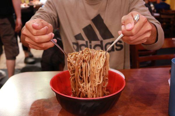 Black bean noodles