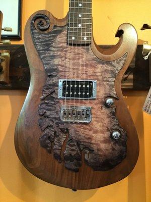 Atrum Kithara Guitars, model: Astarte. Made in pdx