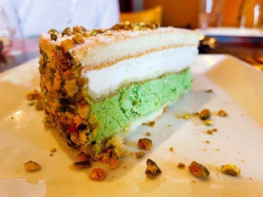 Pistachio Ricotta Cake