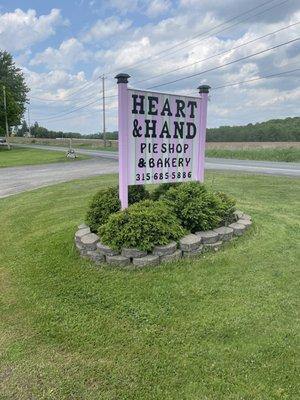 Sign at the street