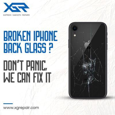 iPhone back glass repair service