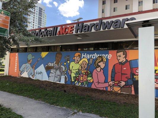 Ace Hardware graffiti art