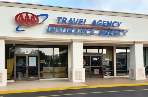 AAA Auto Club South office located in the Office Depot / Sweet Tomatoes shopping center on Dale Mabry in Carrollwood